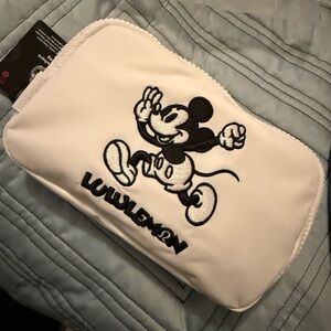 Lululemon Disney White Pouch with Logo